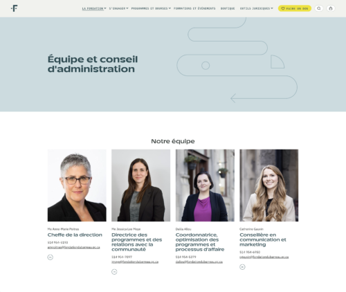 Fondation du barreau du Québec