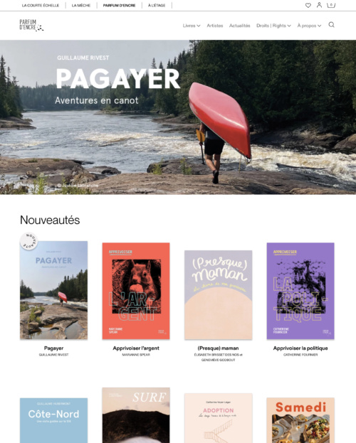 La courte échelle - groupe d'édition La courte échelle - Parfum d'Encre