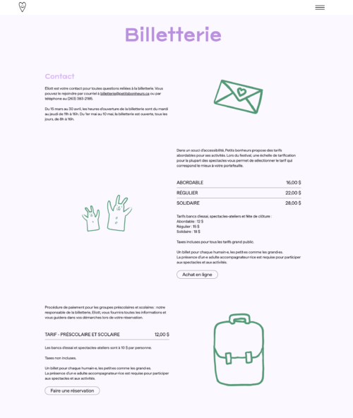 Festival Petits bonheurs, rendez-vous culturels pour les tout petits