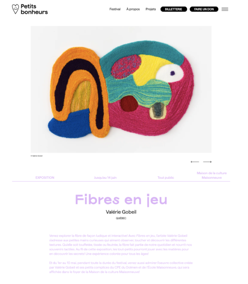 Festival Petits bonheurs, rendez-vous culturels pour les tout petits